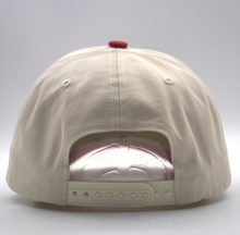 Load image into Gallery viewer, Red & Cream Dubby Hat