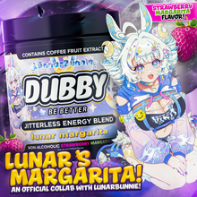 Load image into Gallery viewer, Lunar Strawberry Margarita Energy Drink Tub