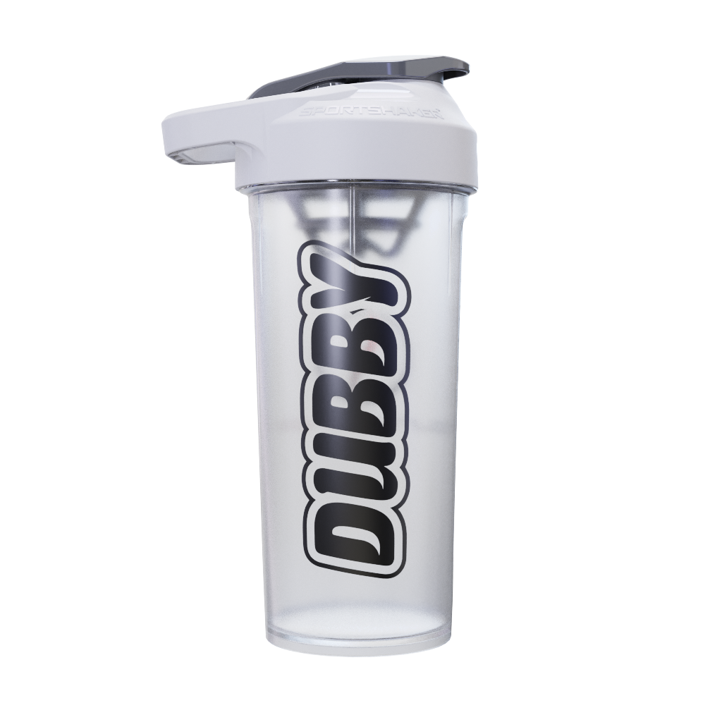 Dubby Clear Black Shaker 27oz (Made in USA)