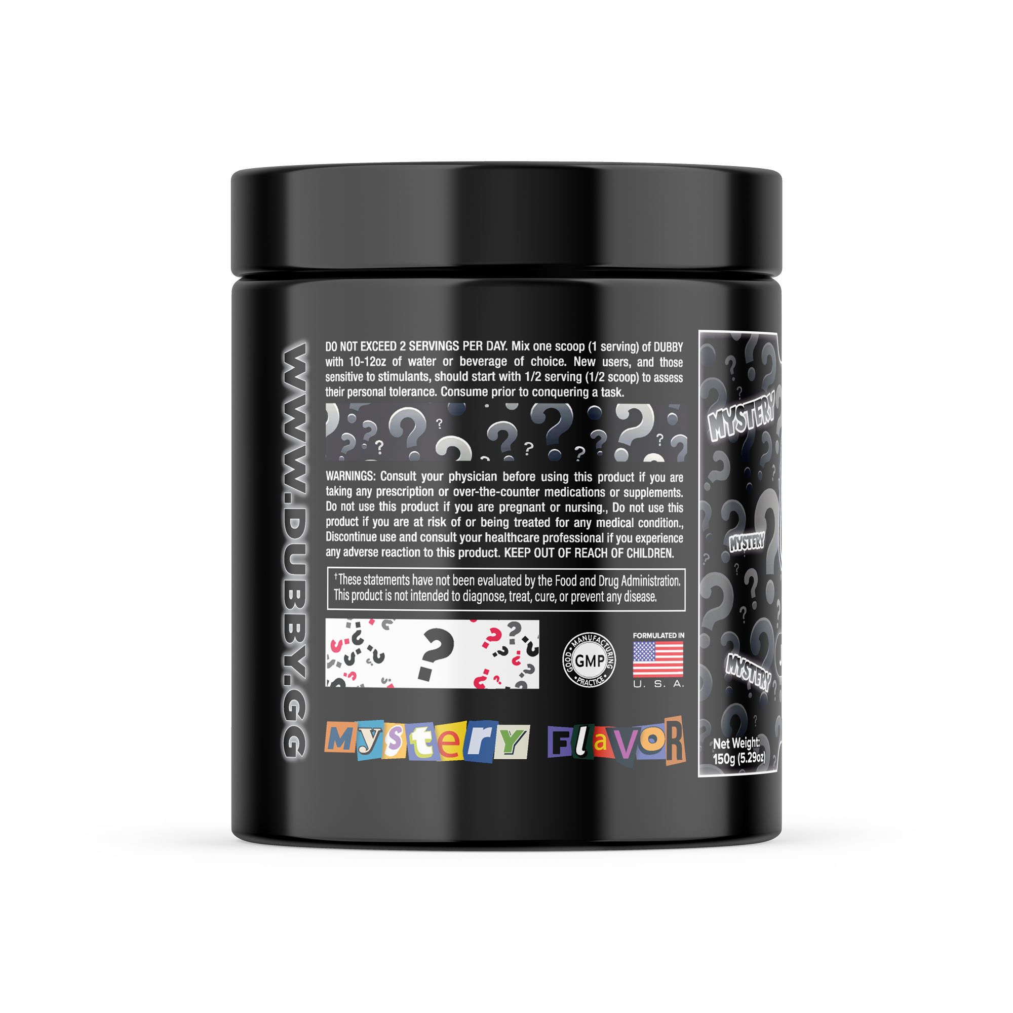 Mystery Flavor Energy Drink Tub