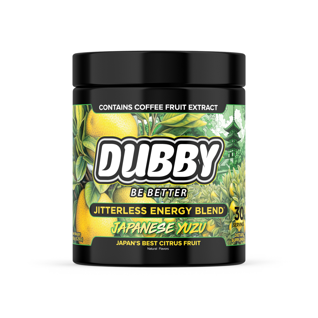 Japanese Yuzu Flavor Energy Drink Tub