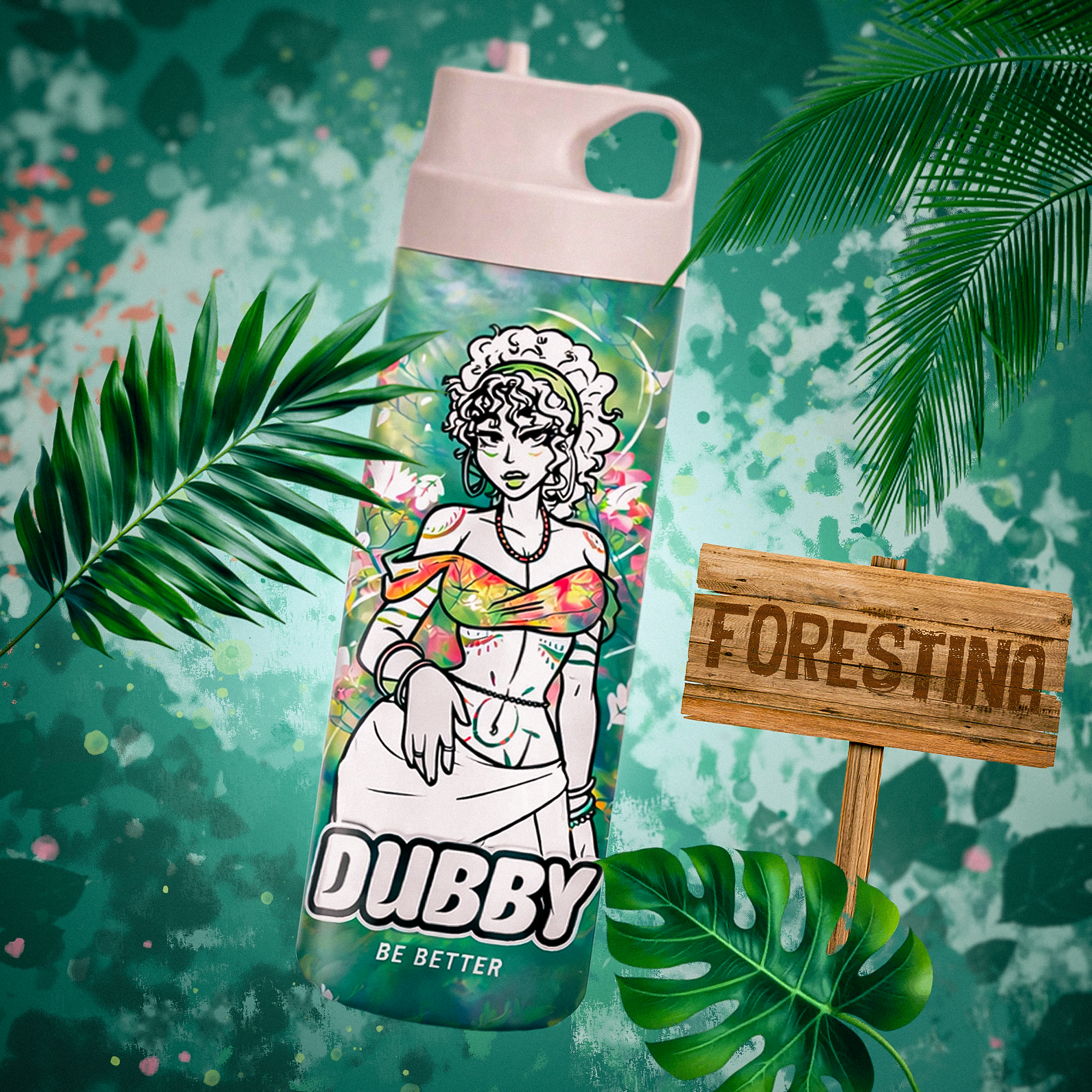 Forestina Earth METAL BOTTLE
