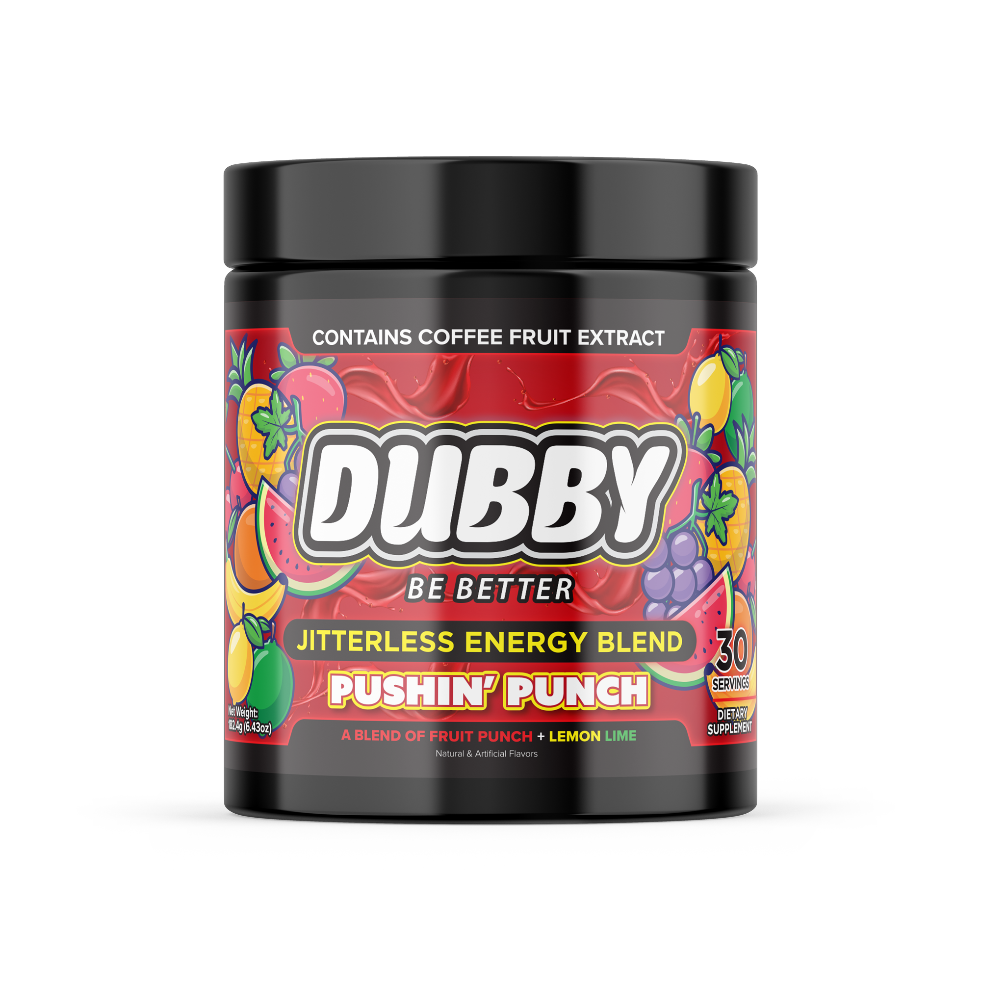 Pushin' Punch Energy Drink Tub