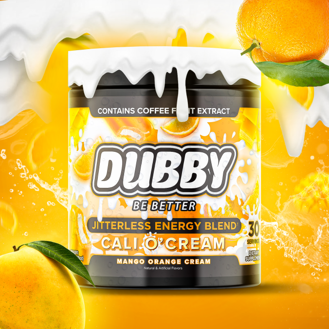 Cali O Cream Energy Drink Tub
