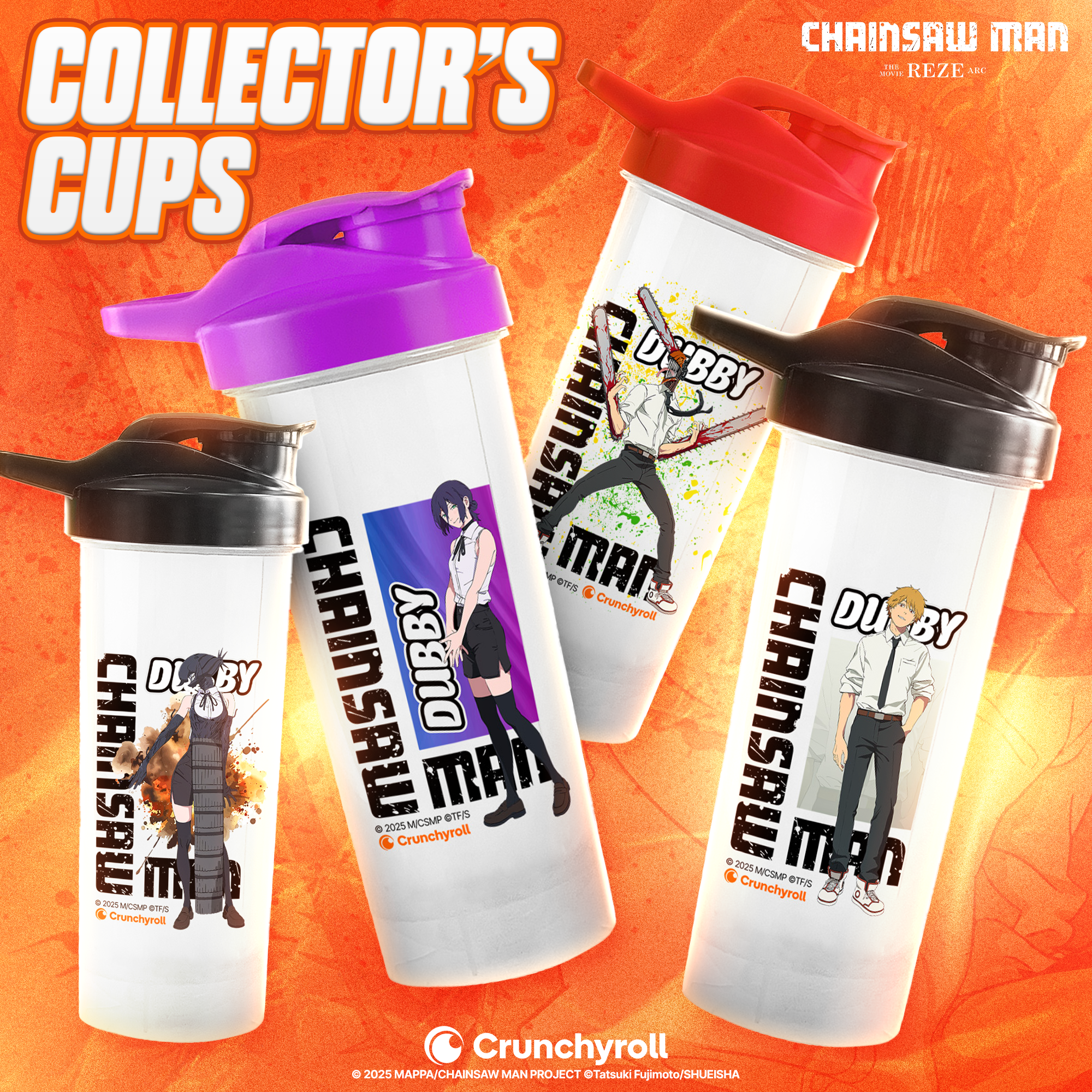 Denji Chainsaw Man Official License Collector Cup 24oz – Dubby Energy