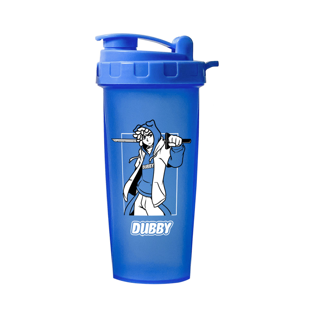 Blue Swordfighter Shaker 24oz