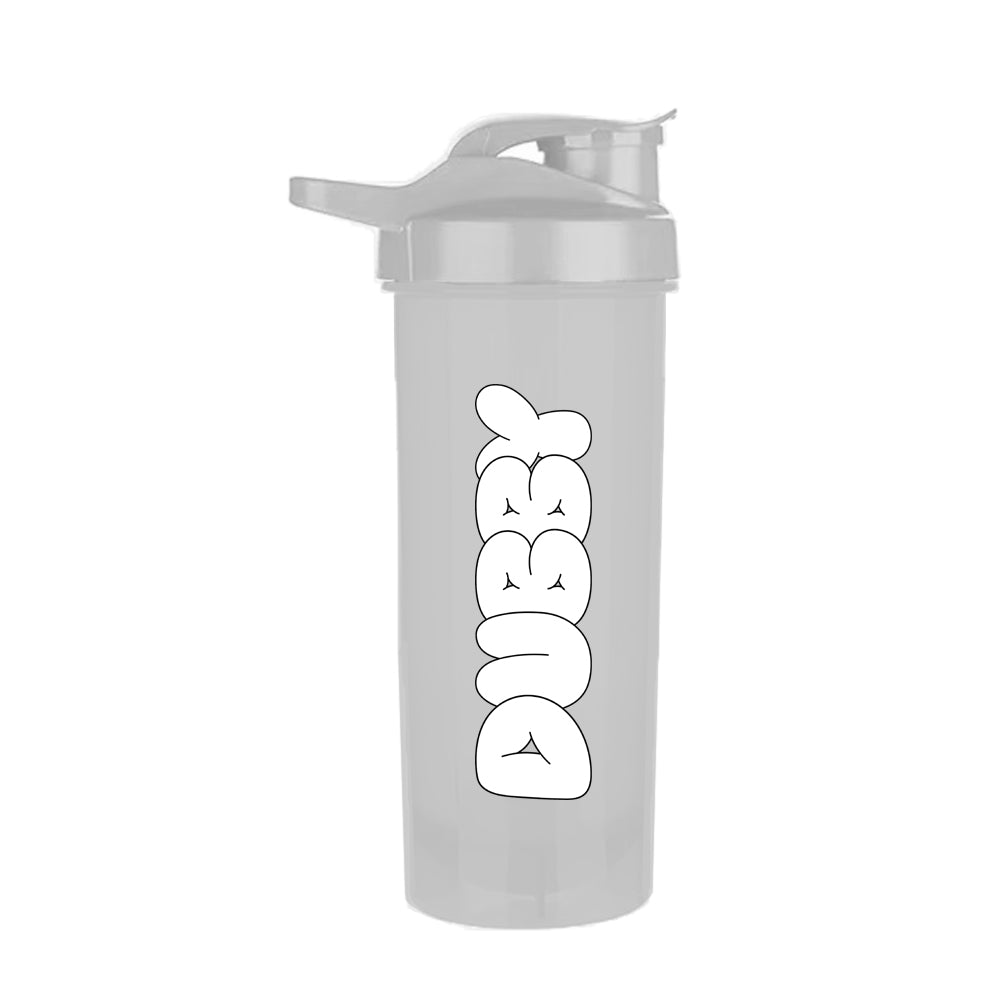 Gray Graffiti Shaker 24oz