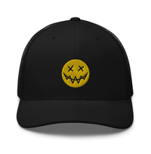 Load image into Gallery viewer, Black Dubby Smiley Hat - Be Better
